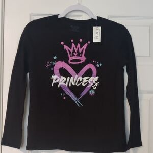 The Children's Place Black Princess Long Sleeve Shirt
